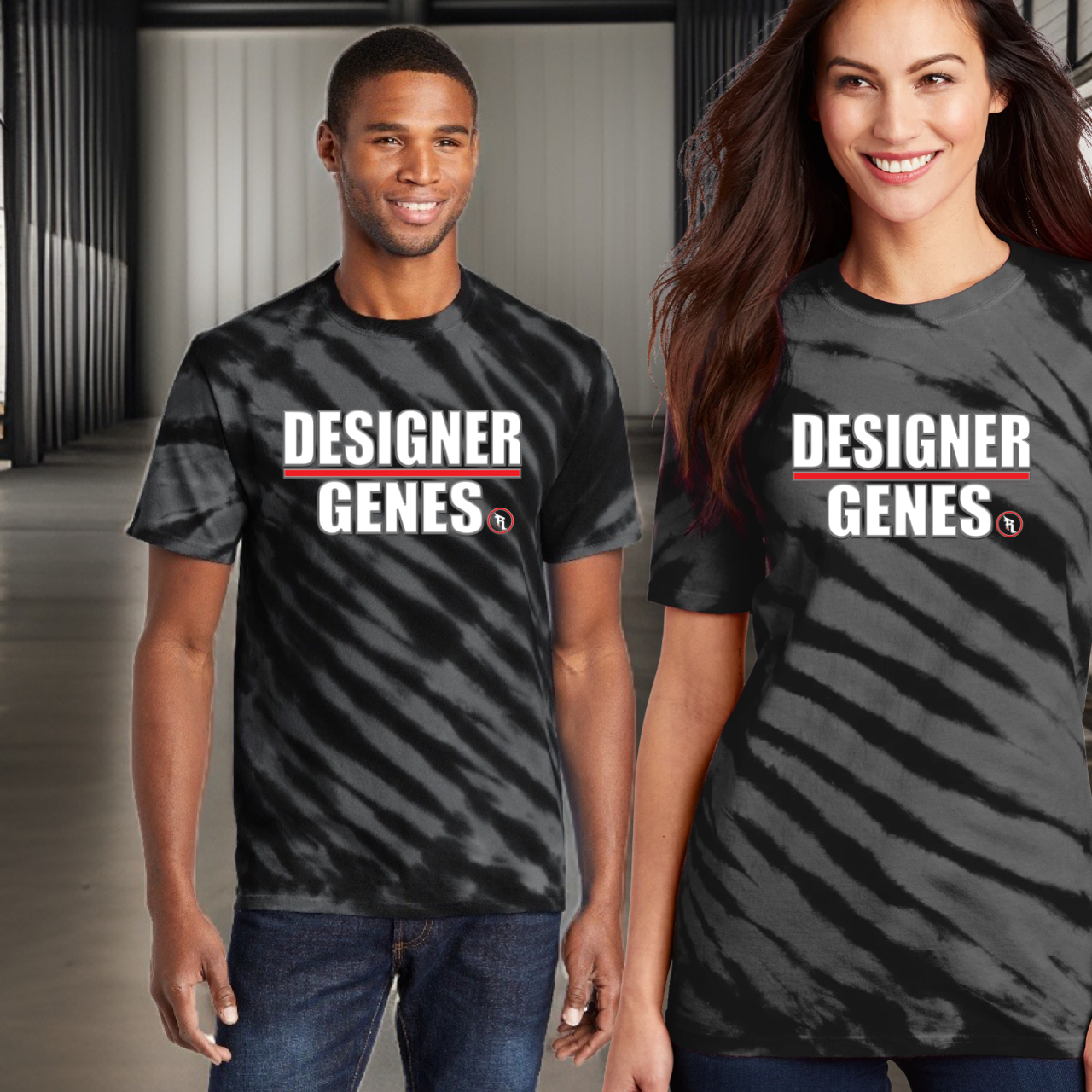 Sun Burst Tie-Dye Designer Genes T