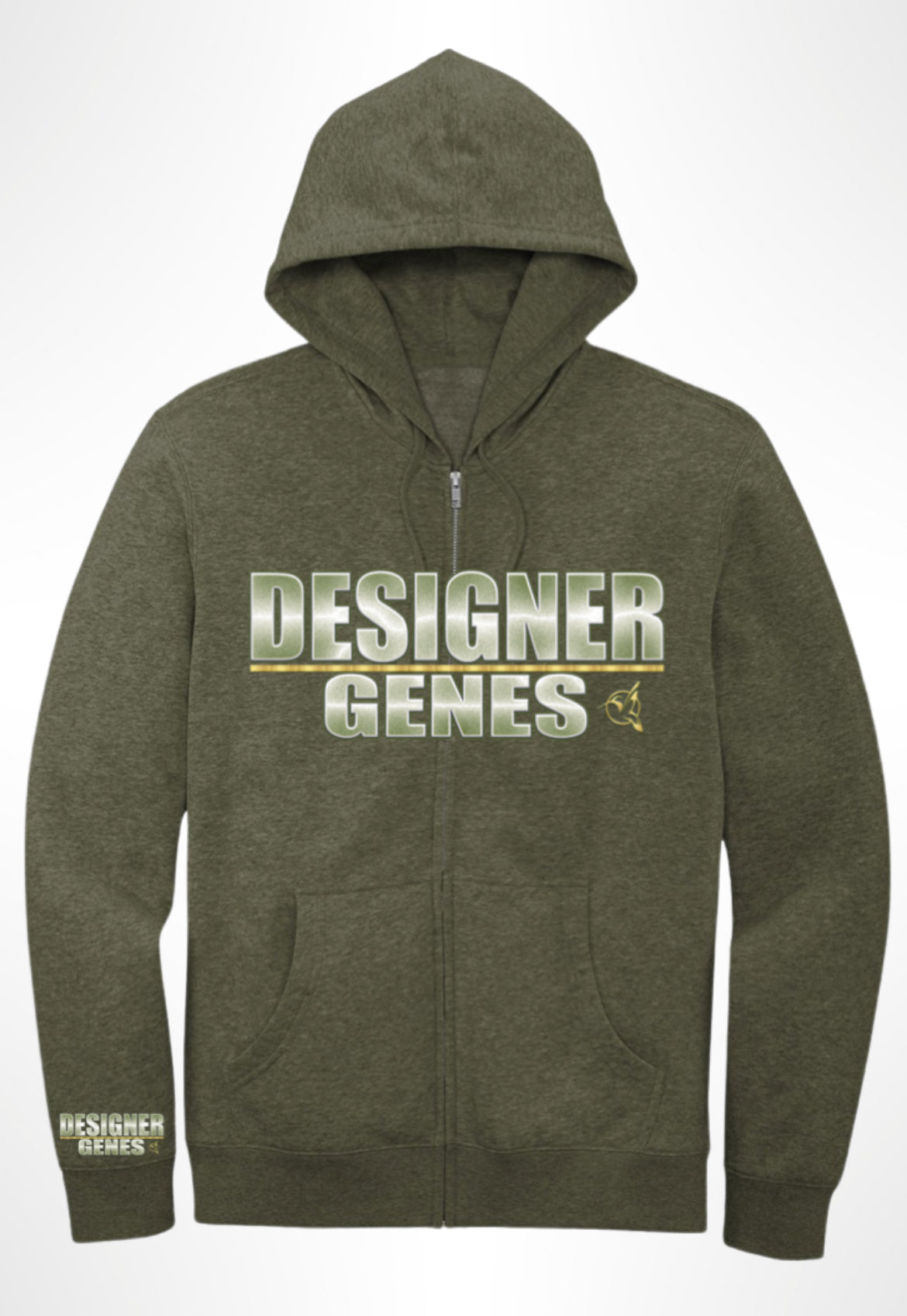 Designer Genes Zip Up Hoodie