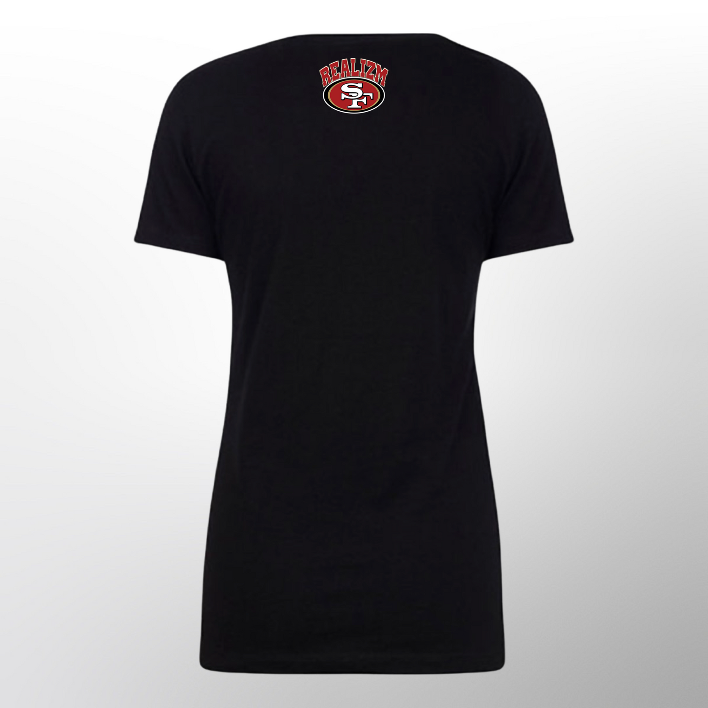 Ladies Kickin Ass Football V-neck (San Francisco)