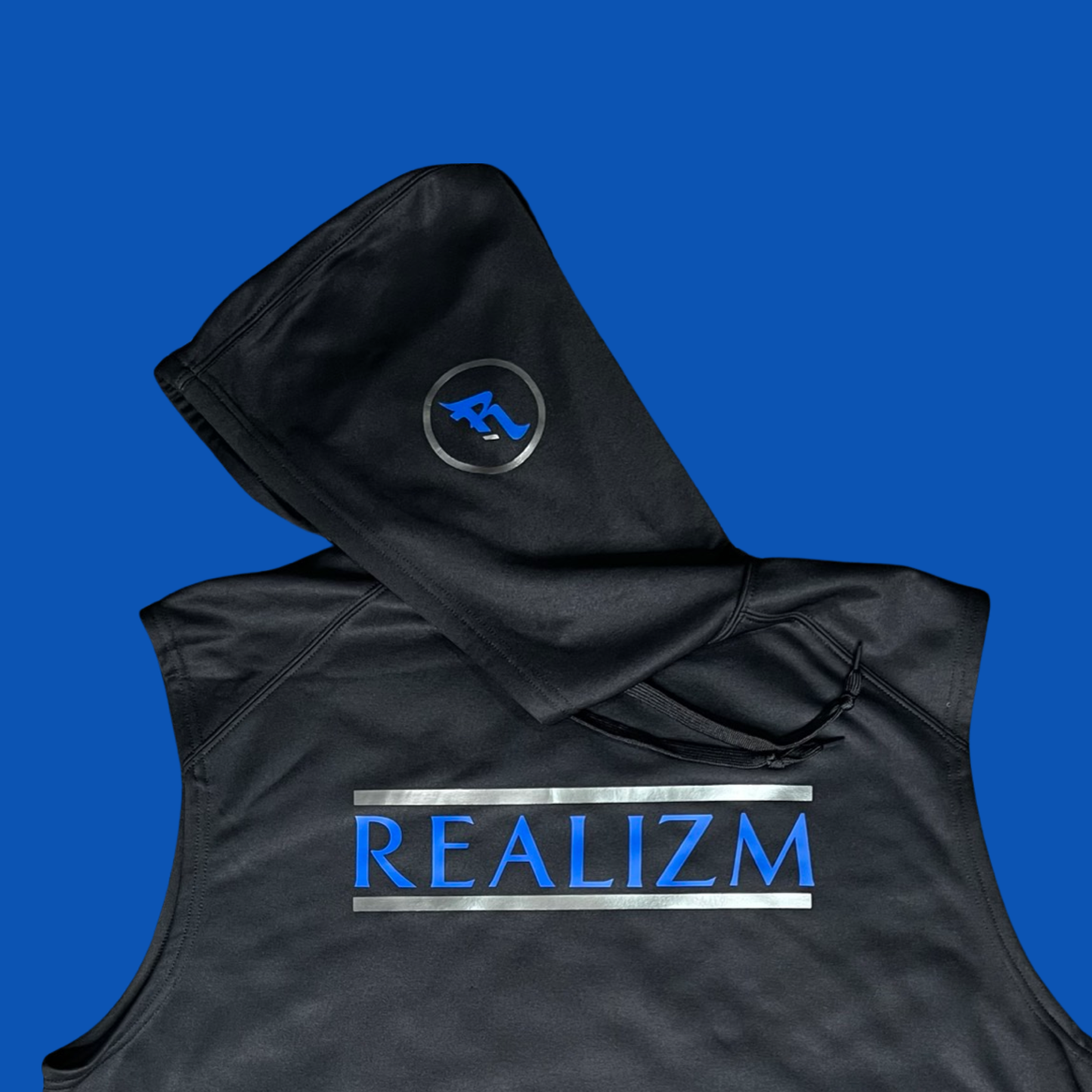 OG REALIZM Design Men's Sleeveless Workout Hoodie