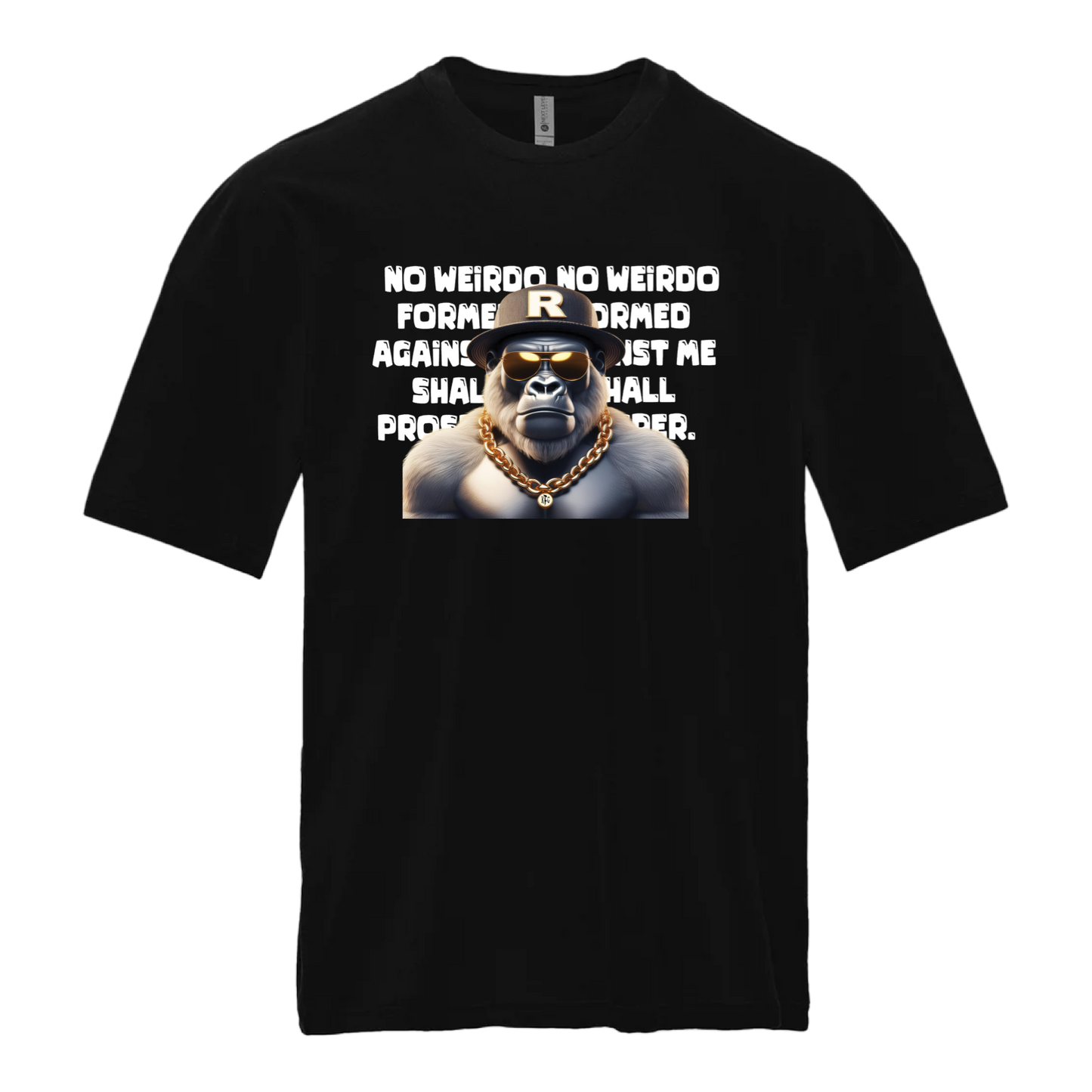 No Weirdo Silverback T-shirt