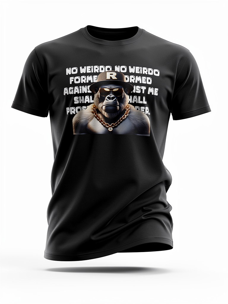 No Weirdo Silverback T-shirt