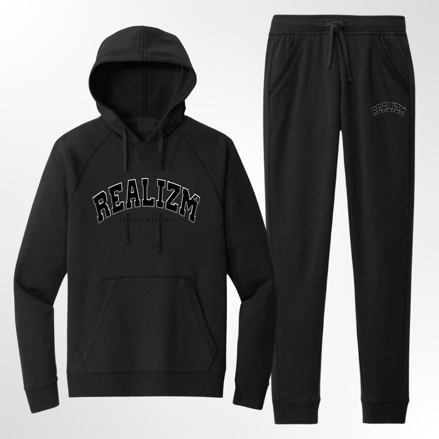 REALIZM Varsity Collection Hoodie and Sweats Set