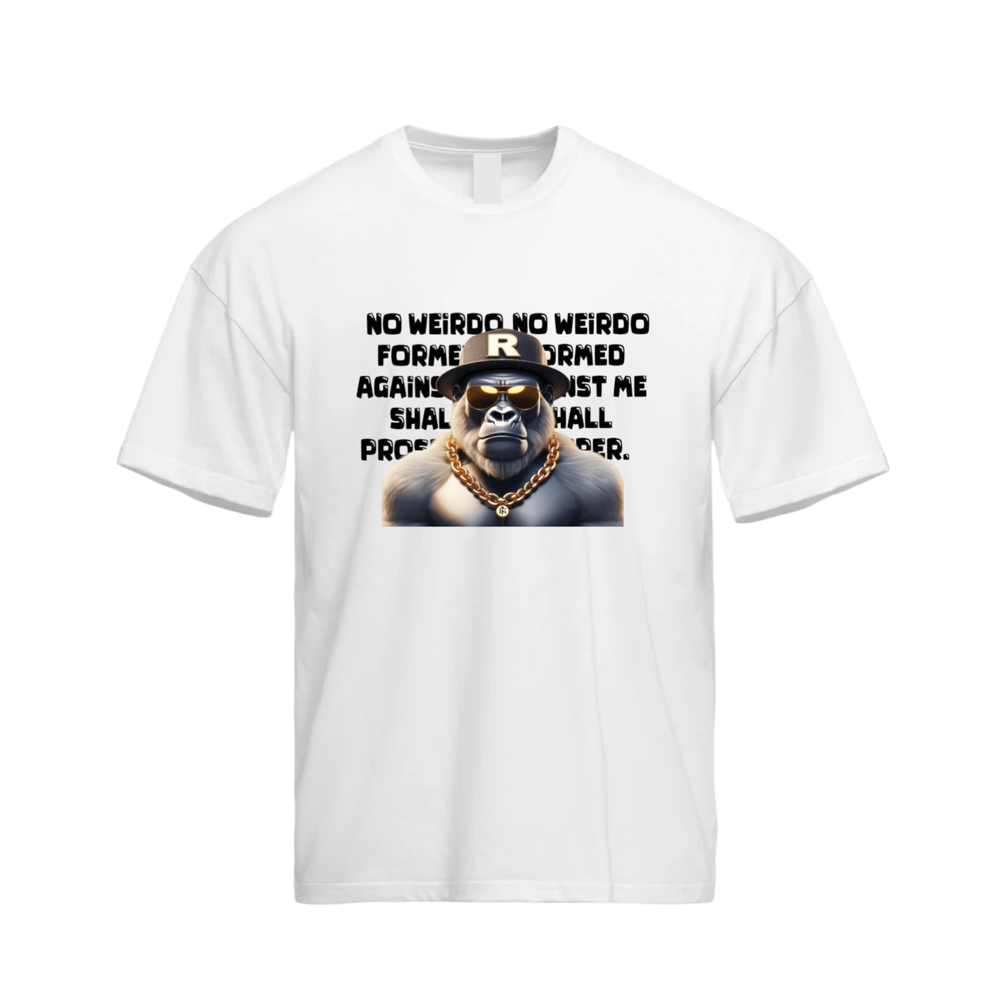 No Weirdo Silverback T-shirt