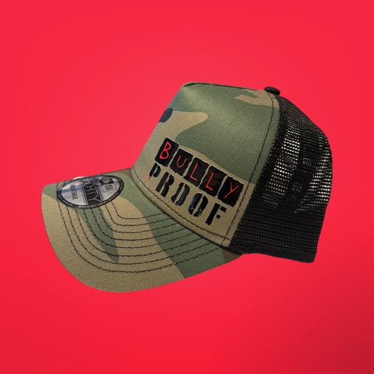 Green Camo Bully Proof SnapBack